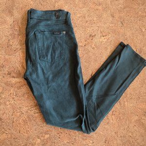 26 7 for all man kind brushed suede pants